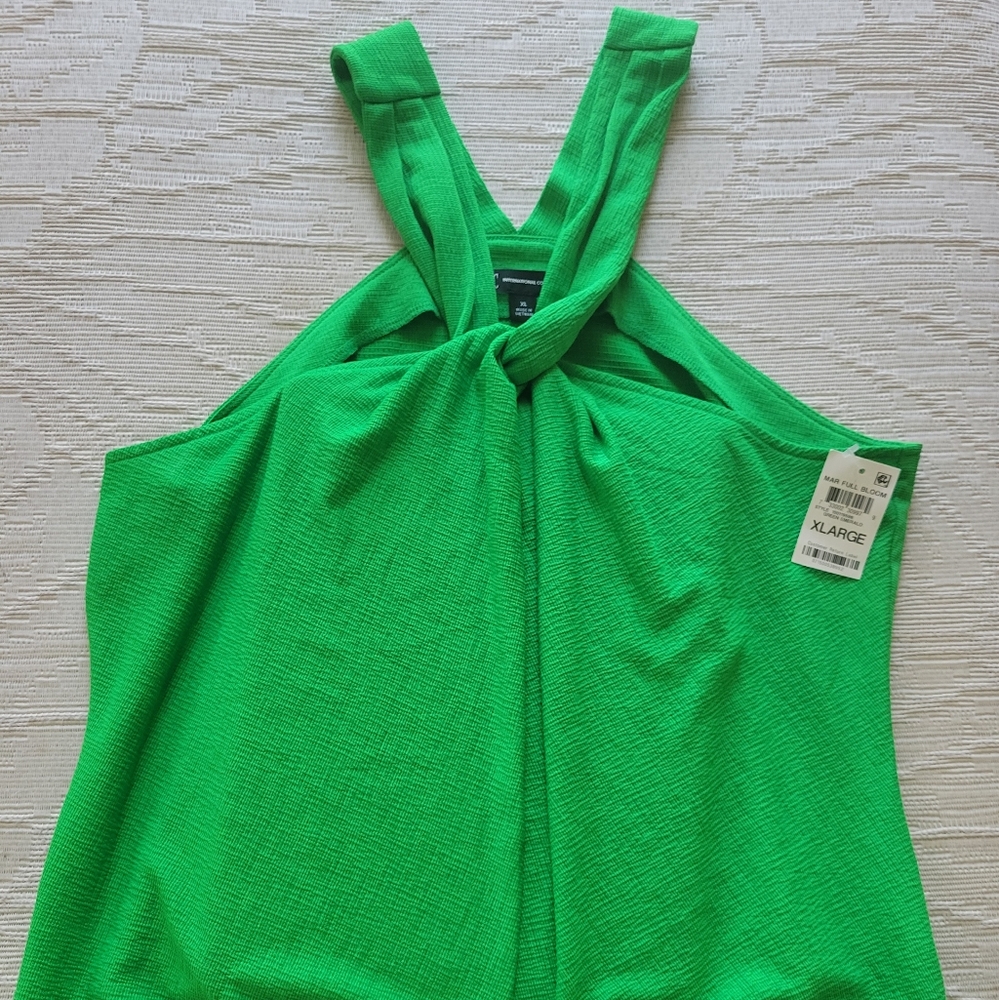 INC Green Shirt